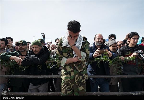 تشییع شهدای گمنام در خمین 2