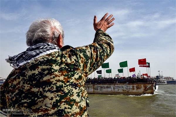 بازگشت پیکرهای ۶۸ شهید دوران دفاع مقدس به کشور 7