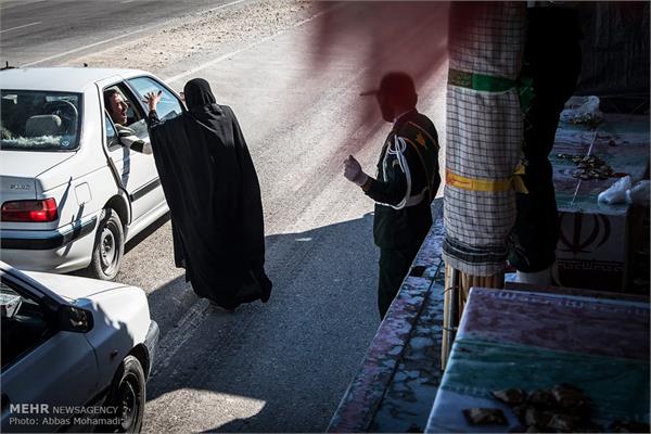 تشییع پیکر شهدای گمنام هشت سال دفاع مقدس در لامرد 25