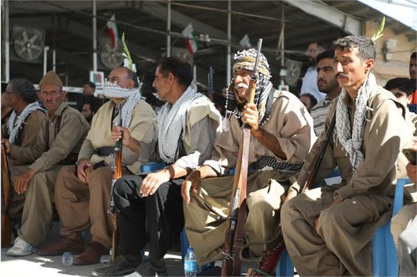 آئین استقبال از پیکرهای مطهر 35 شهید تازه تفحص شده در پایانه مرزی شهید سلیمانی مرز مهران - 5 مهر ماه 1403 11