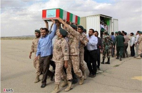 تشییع وخاکسپاری شهدای دفاع مقدس در شهر همدان