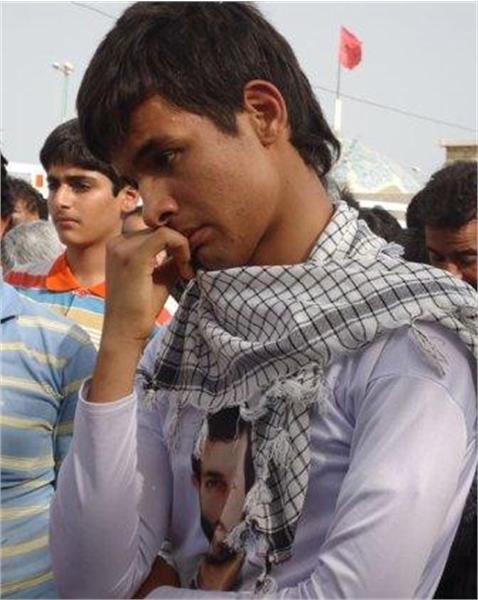 تشییع و خاکسپاری شهدای گمنام درآبدان