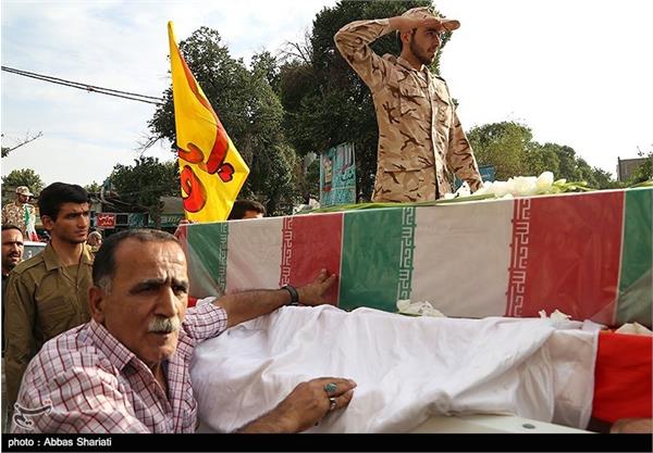 تشییع دو شهید گمنام در استان البرز 11