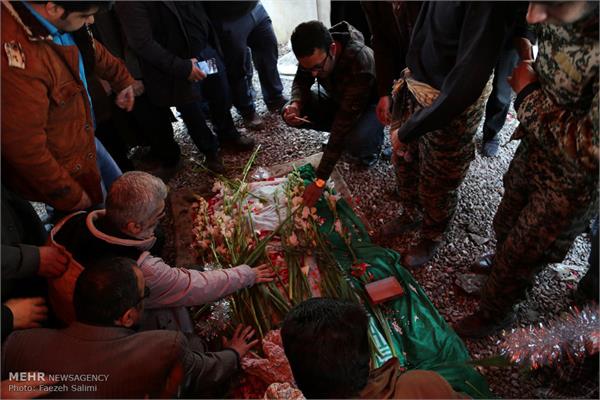 مراسم تشییع شهید گمنام در آمل 28