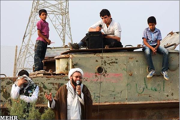 مراسم دعای عرفه در شلمچه