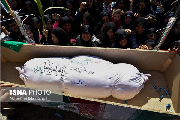 تشییع پیکر شهدای گمنام در میانراهان و گناباد و نیشابور 16