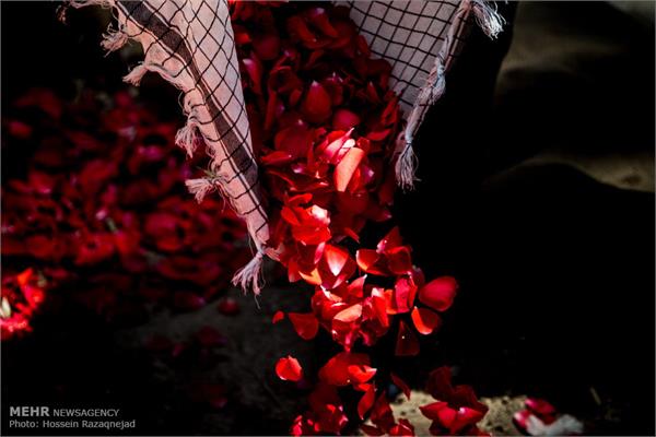 آئین تشییع و تدفین پیکر مطهر شهید غواص در نازی آباد تهران 15