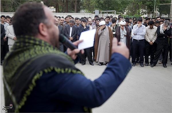 تشییع و خاکسپاری شهید گمنام در کرمانشاه 8