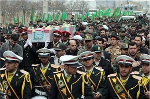 تشییع پیکر شهدای گمنام در اراک