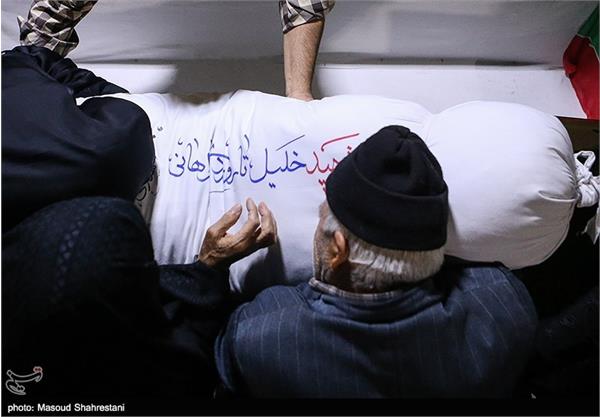 وداع با پیکر شهید تازه تفحص شده خلیل تاروردی 8