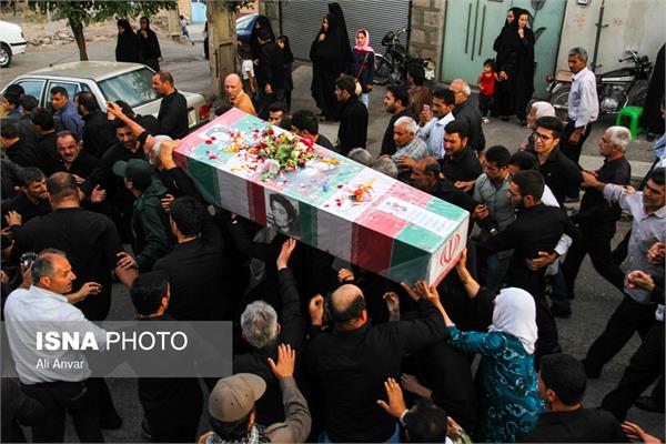 تشییع پیکر شهید سیدناصر ناصری در شهر هشجین -اردبیل 14