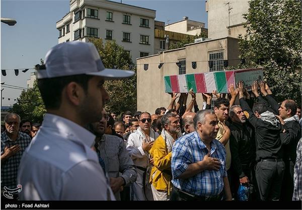 مراسم تشییع و خاکسپاری شهید گمنام در فدراسیون تکواندو 11