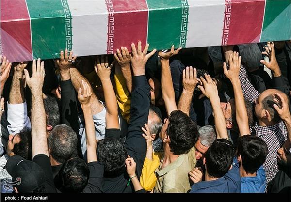 مراسم تشییع و خاکسپاری شهید گمنام در فدراسیون تکواندو 5