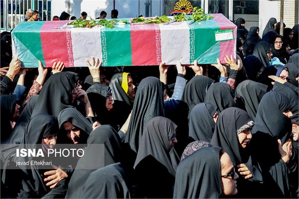 تشییع پیکر شهدای دفاع مقدس در کشور 39