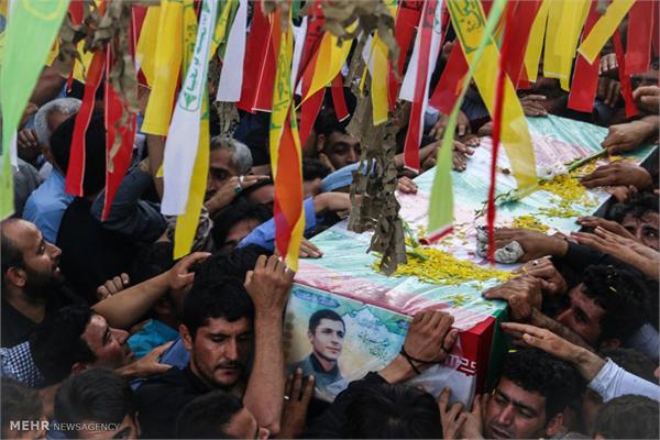 تشییع پیکر شهید تازه تفحص شده علی محمد رضایی 3