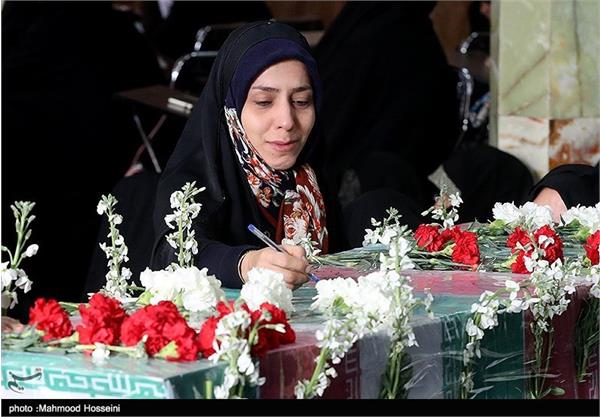 تشییع دو شهید گمنام در بلوار ابوذر 13