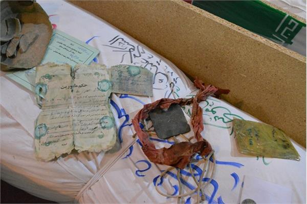 احراز هویت شهیدان احصاری بعد از 31سال 9