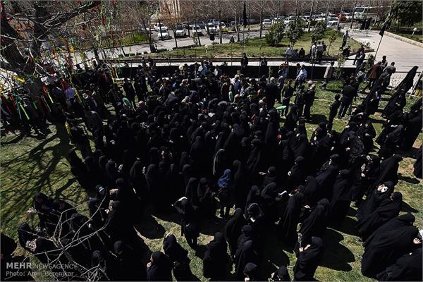 مراسم تشییع و تدفین پیکر مطهر دو شهید گمنام در شیراز‎ 20