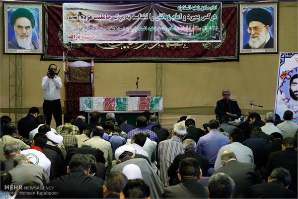 تشییع دو شهید دفاع مقدس در کرمان 1
