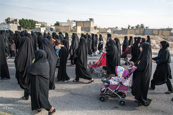 مراسم تشییع و تدفین دو شهید گمنام در لامرد 9