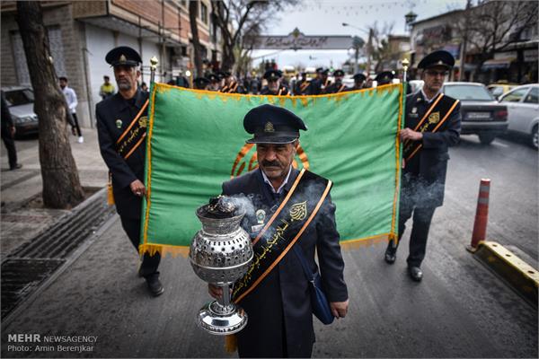 تشییع پیکر پاک ۲۴ شهید گمنام در شیراز 8