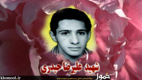 شهید علیرضا حیدری