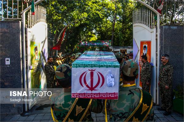 تشییع شهید گمنام - مشهد 6