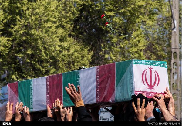 تشییع شهید گمنام - تهران