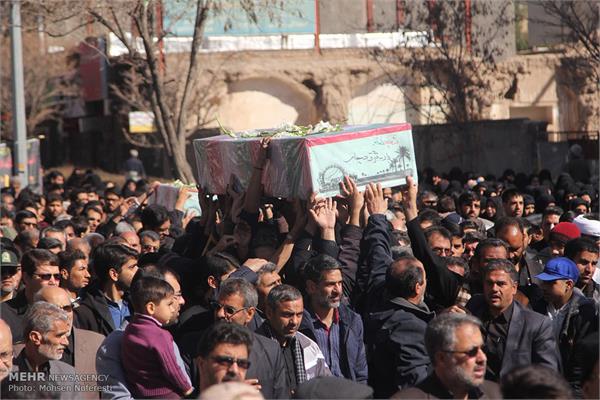 تشییع پیکر چهار شهید گمنام در بیرجند 7