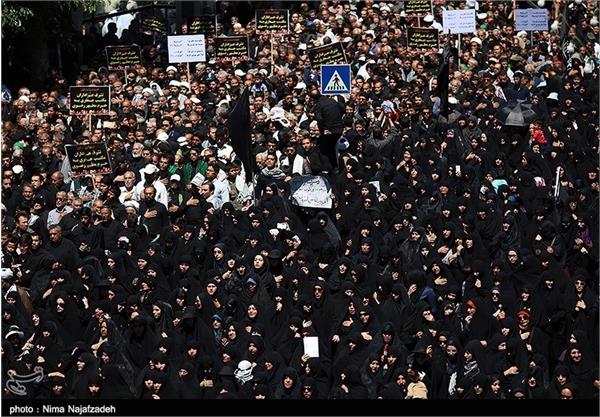 تشییع شهدای گمنام در مشهد 14