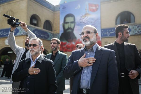 تشییع شهید پرویز قرایی 10