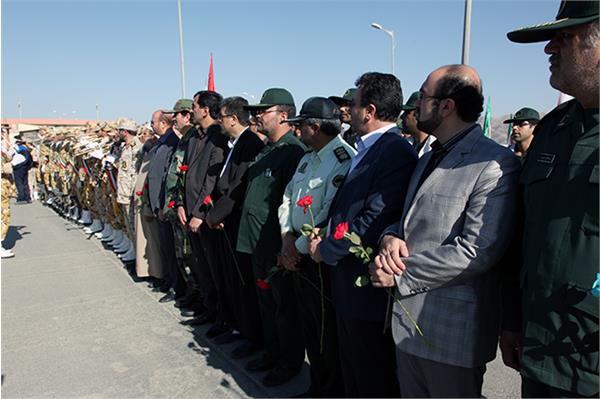 مراسم استقبال از 17 شهید دوران دفاع مقدس در مرز باشماق مریوان 11