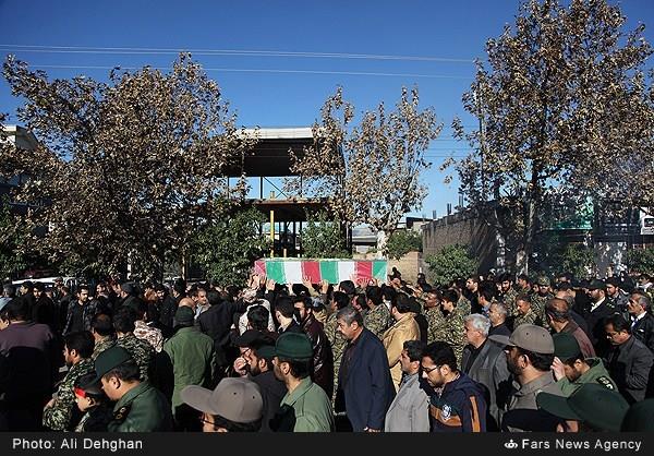 تشییع دو شهید گمنام در علی آباد گرگان 5