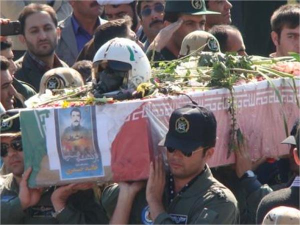 تشییع پیکر مطهر سرلشکر خلبان شهید خالد حیدری در مهاباد