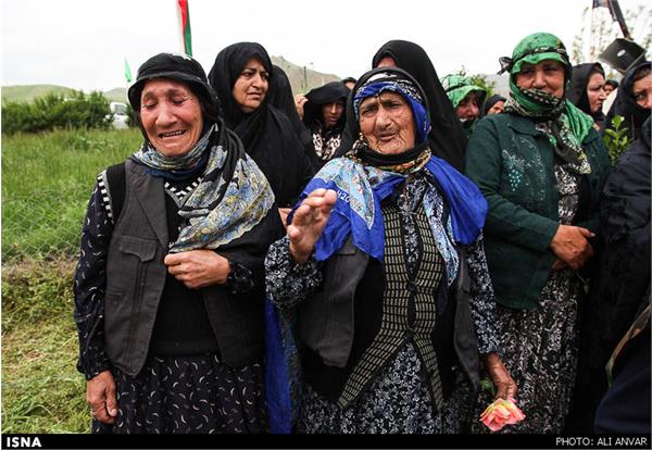 تشییع و خاکسپاری دو شهید گمنام در اردبیل 8