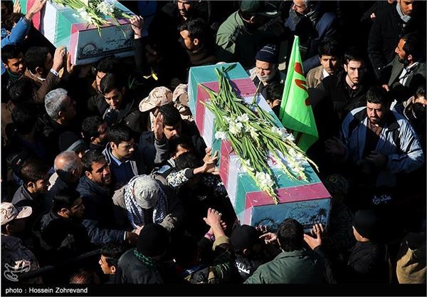 تشییع دو شهید گمنام در یافت آباد 12