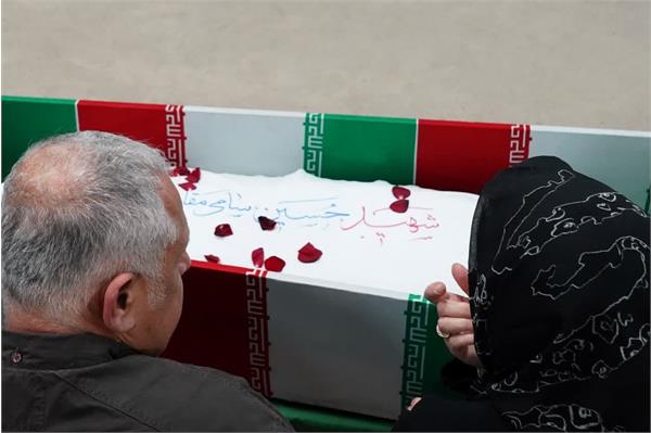 وداع با پیکر مطهر شهید تازه تفحص شده "ارتشی غیور ، شهید حسین سامی مقام" - 11 مرداد 1403  8