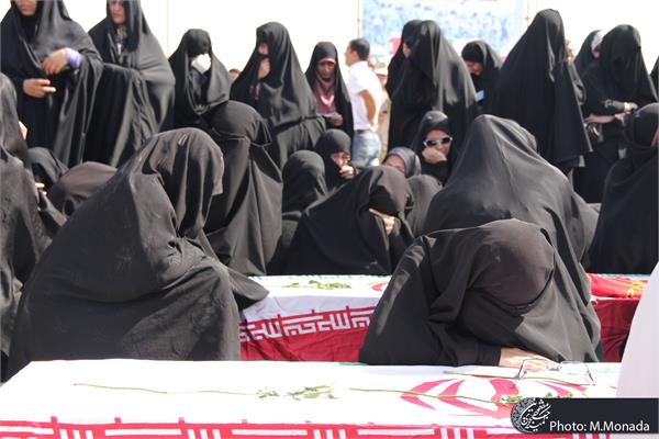 مراسم استقبال از شهدا در مرز شلمچه 32