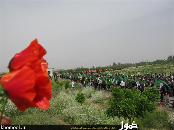 تشییع و خاکسپاری شهدای گمنام زنجان