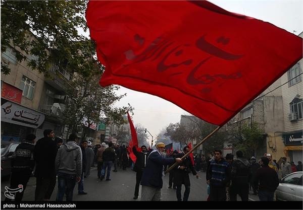 تشییع پیکر ۵ شهید گمنام دوران دفاع مقدس در تهران 4