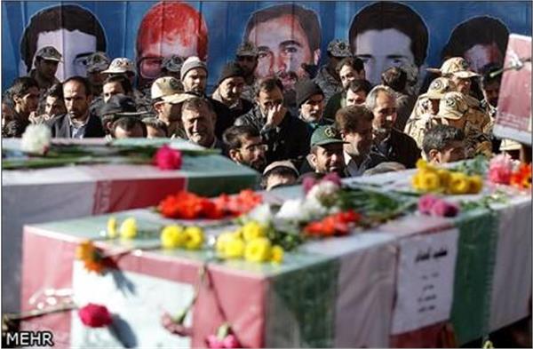 تشییع شهدای گمنام در اصفهان