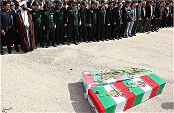 تشییع شهدای گمنام در استان ایلام