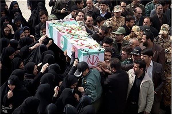تشییع پیکر شهدا در استان کرمانشاه
