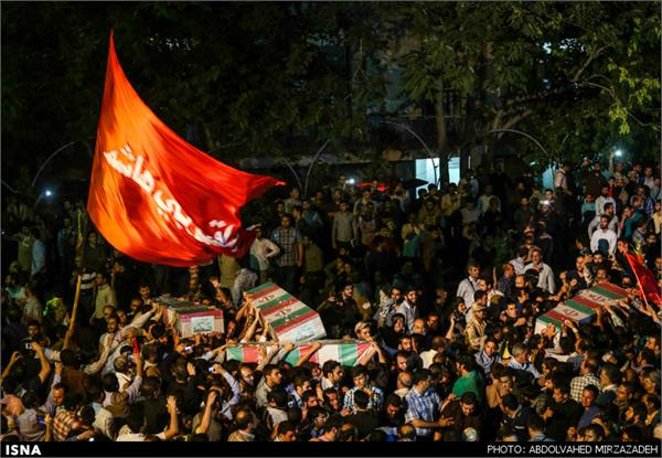 آئین تشییع 270 شهید دفاع مقدس در تهران(3) 16