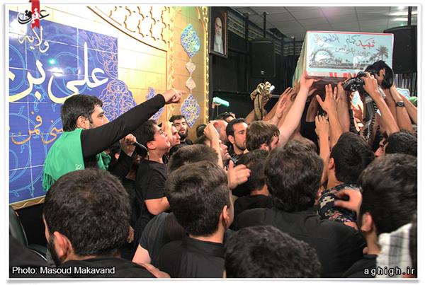 حضور شهدای غواص در مراسم احیا در مساجد 8