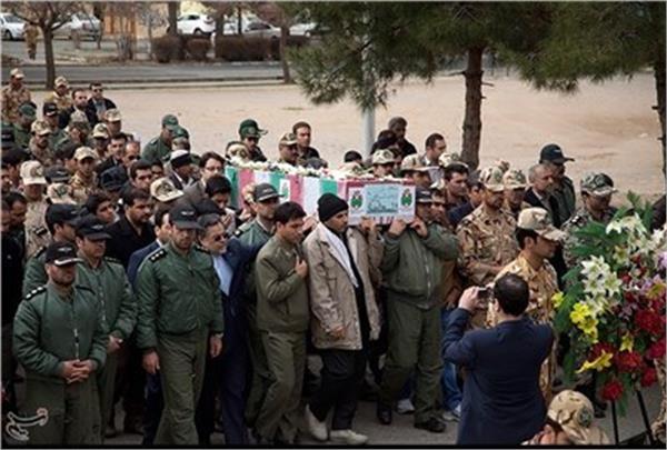 تشییع پیکر شهدا در استان کرمانشاه