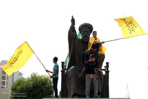 آئین تشییع 270 شهید دفاع مقدس در تهران 10