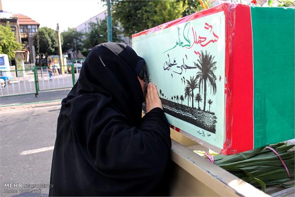 مراسم تشییع شهدای گمنام در تبریز 25