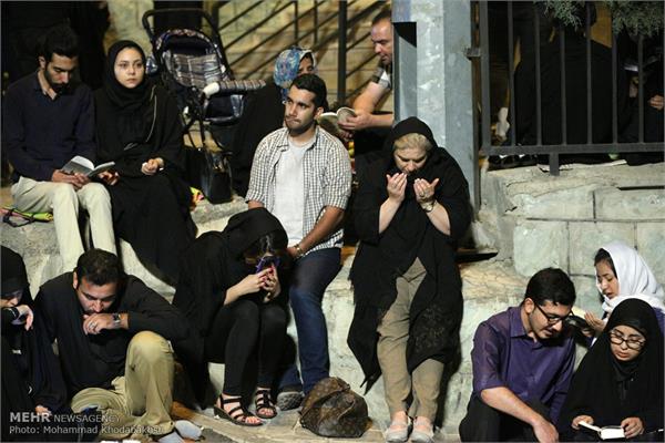 مراسم احیای شب بیست و یکم ماه رمضان در کهف الشهدا 15