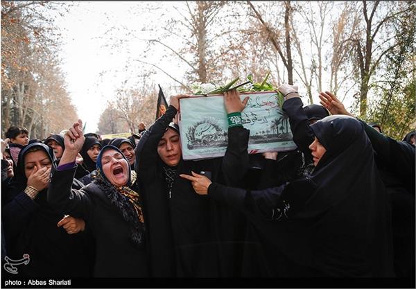 تشییع پیکر شهید گمنام ۱۸ساله - البرز 9